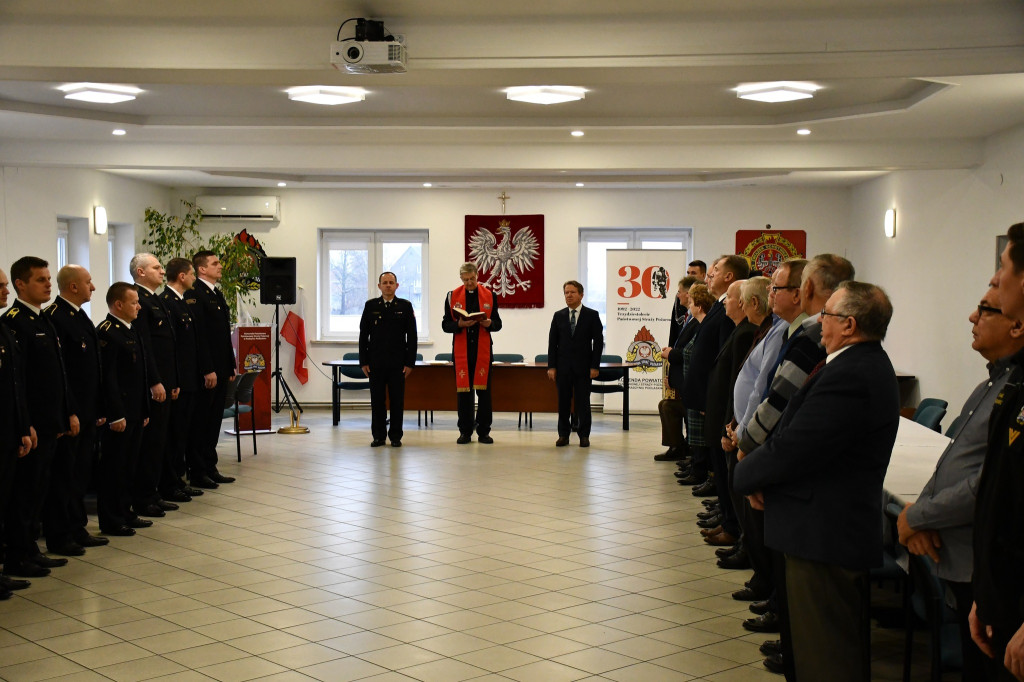 Spotkanie opłatkowe strażaków