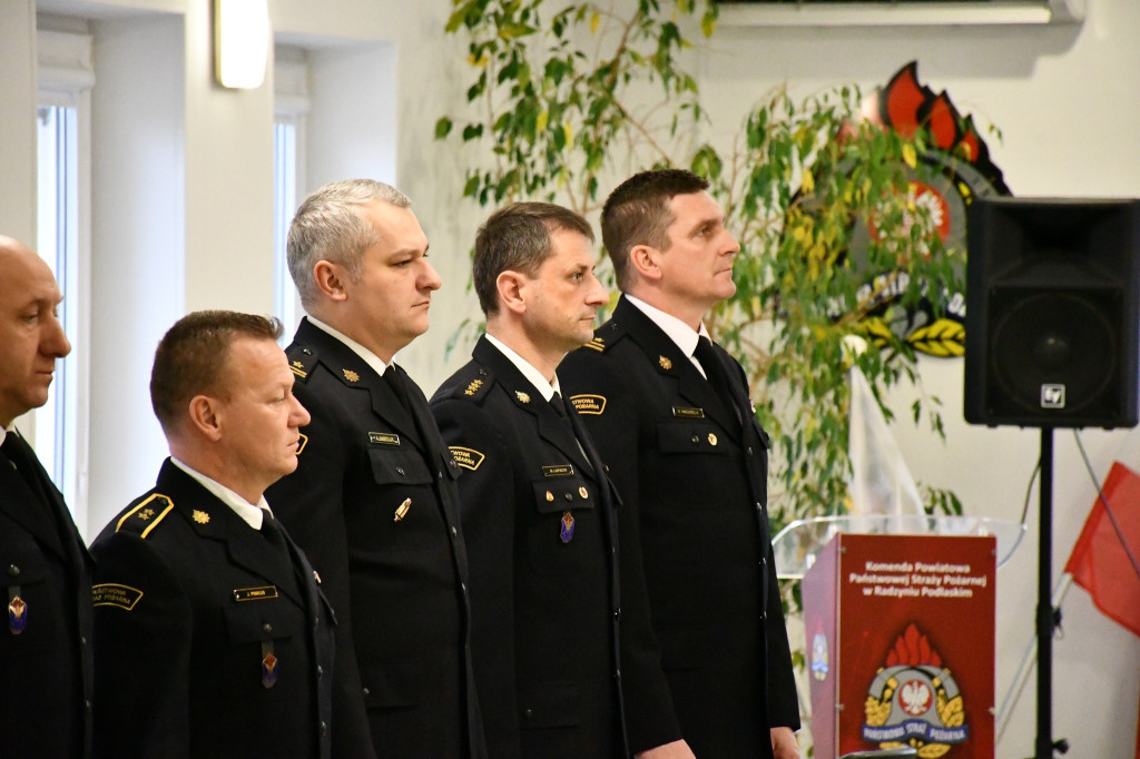 Spotkanie opłatkowe strażaków