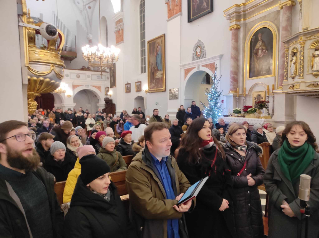 Spotkanie uczestników pieszych pielgrzymek