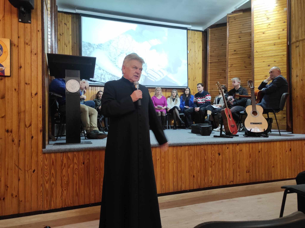 Spotkanie uczestników pieszych pielgrzymek