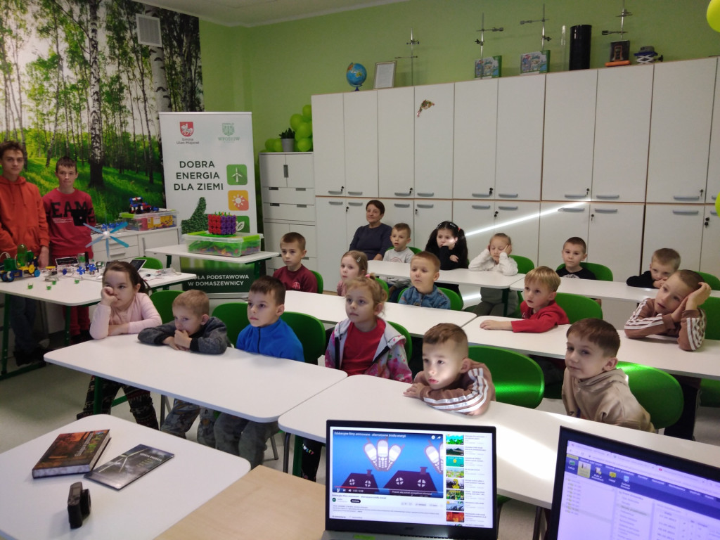 Warsztaty dla przedszkolaków z OŹE w Domaszewnicy
