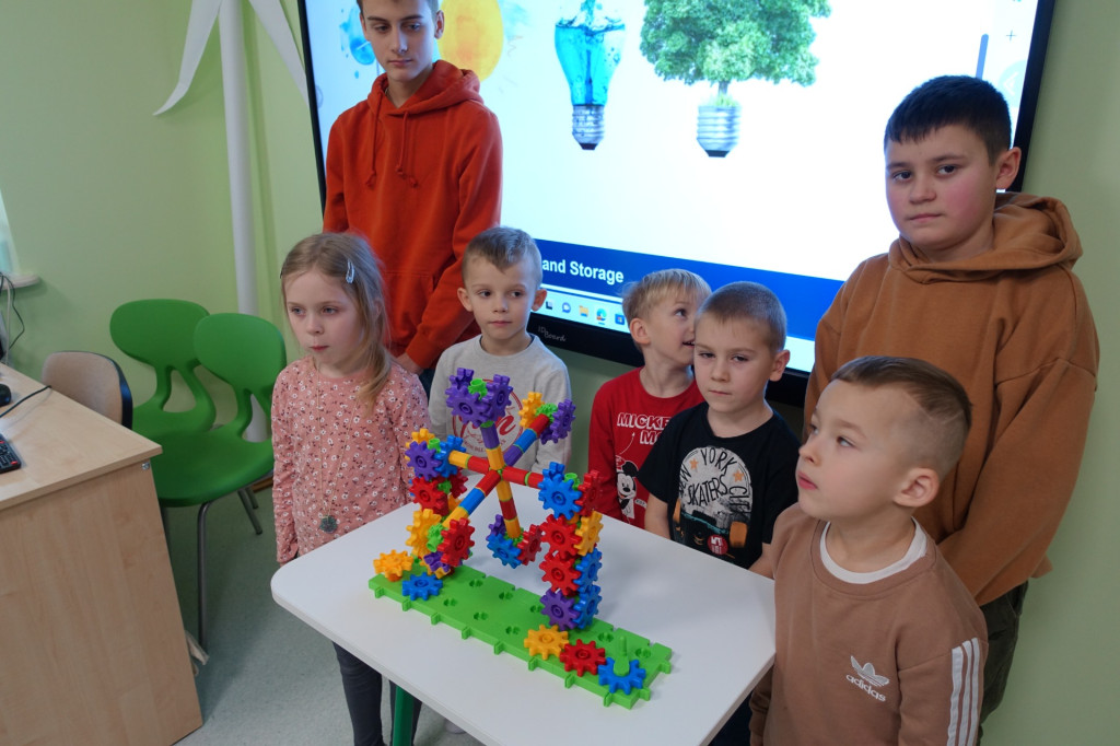 Warsztaty dla przedszkolaków z OŹE w Domaszewnicy