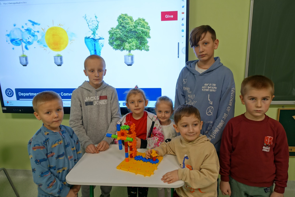 Warsztaty dla przedszkolaków z OŹE w Domaszewnicy
