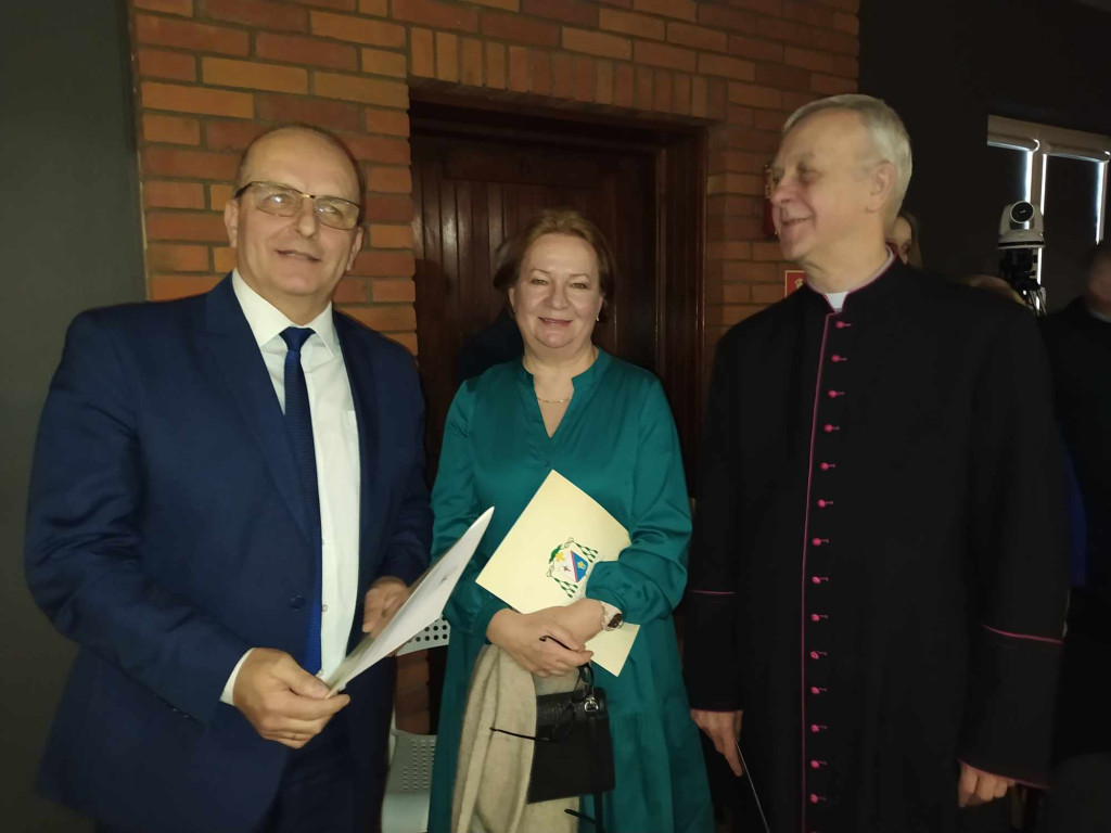 Delegacja z Wohynia na uroczystościach w Drelowie