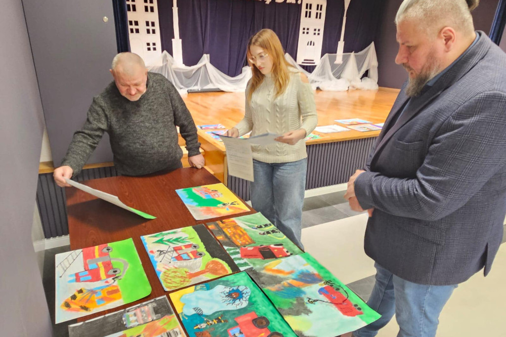 Strażacki konkurs plastyczny w gminie Ulan-Majorat