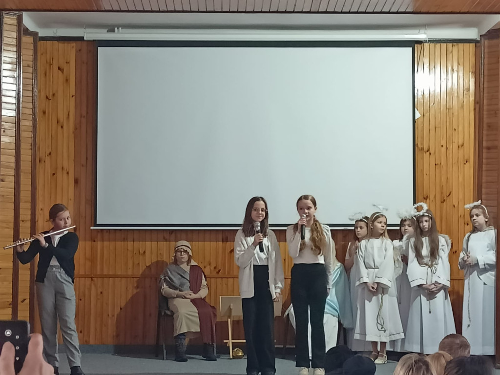 Jasełka w parafii Trójcy Św.