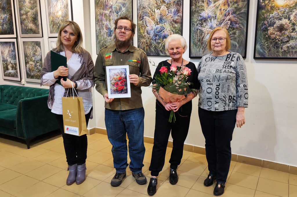 Wystawa obrazów Urszuli Pietras w Świdniku