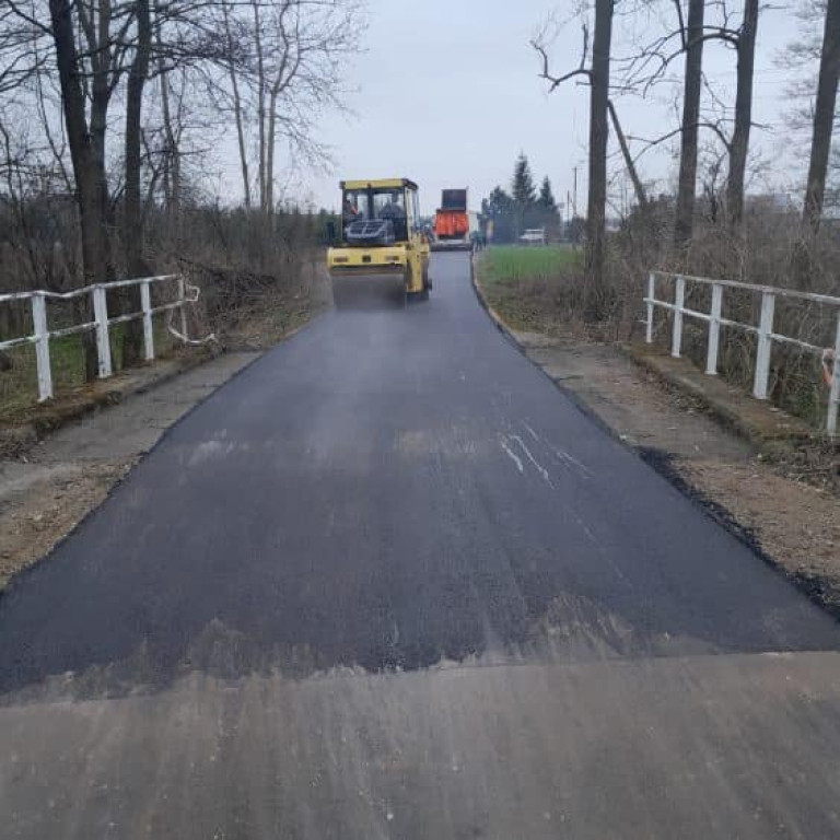 Modernizacje dróg w gminie Wohyń