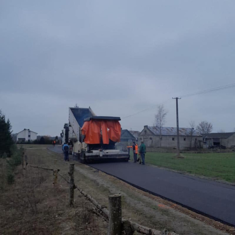 Modernizacje dróg w gminie Wohyń