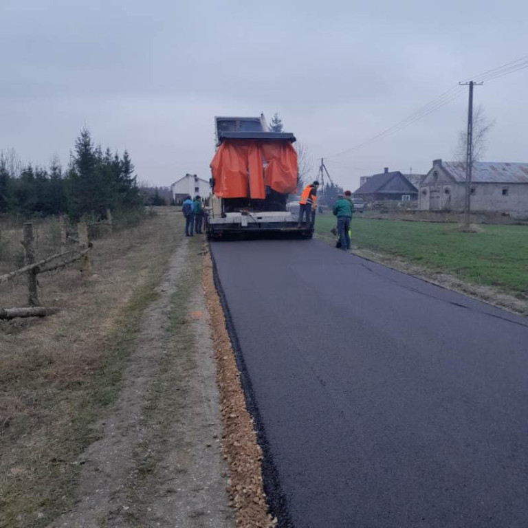 Modernizacje dróg w gminie Wohyń