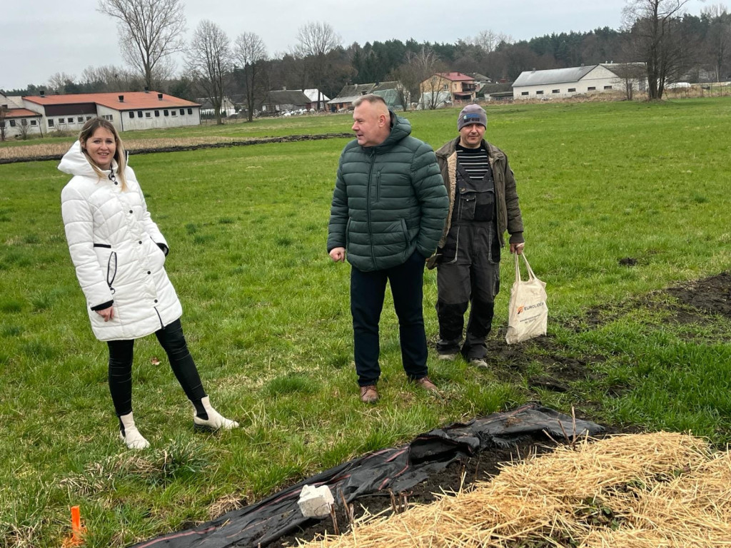 Wydzielanie gruntu pod świetlicę w Rozwadowie