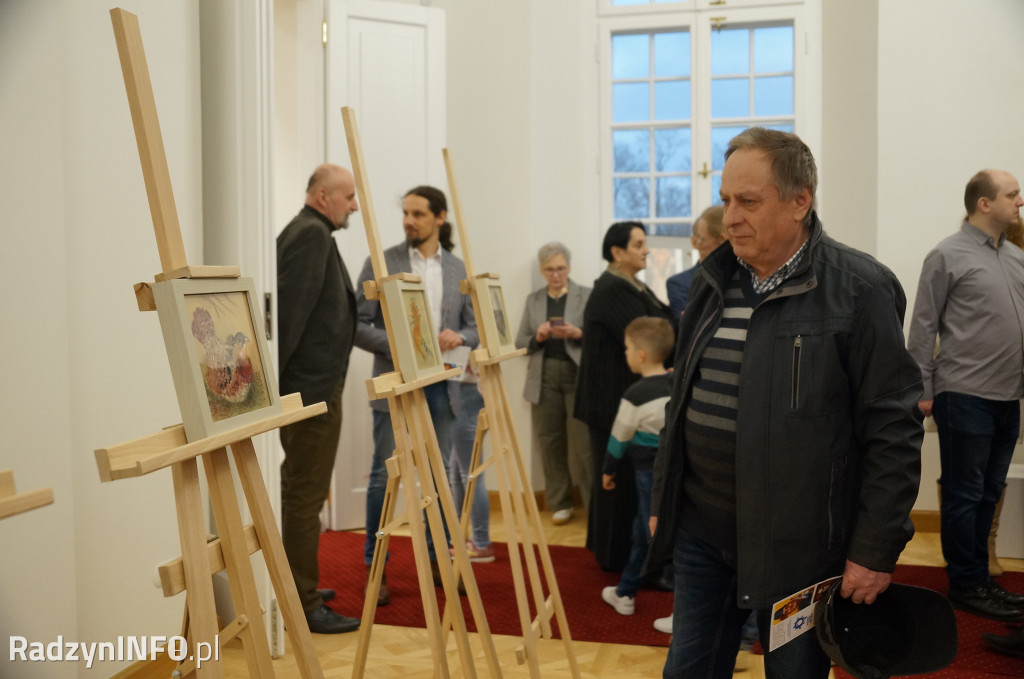 Wystawy radzyńskich artystów w pałacu Potockich