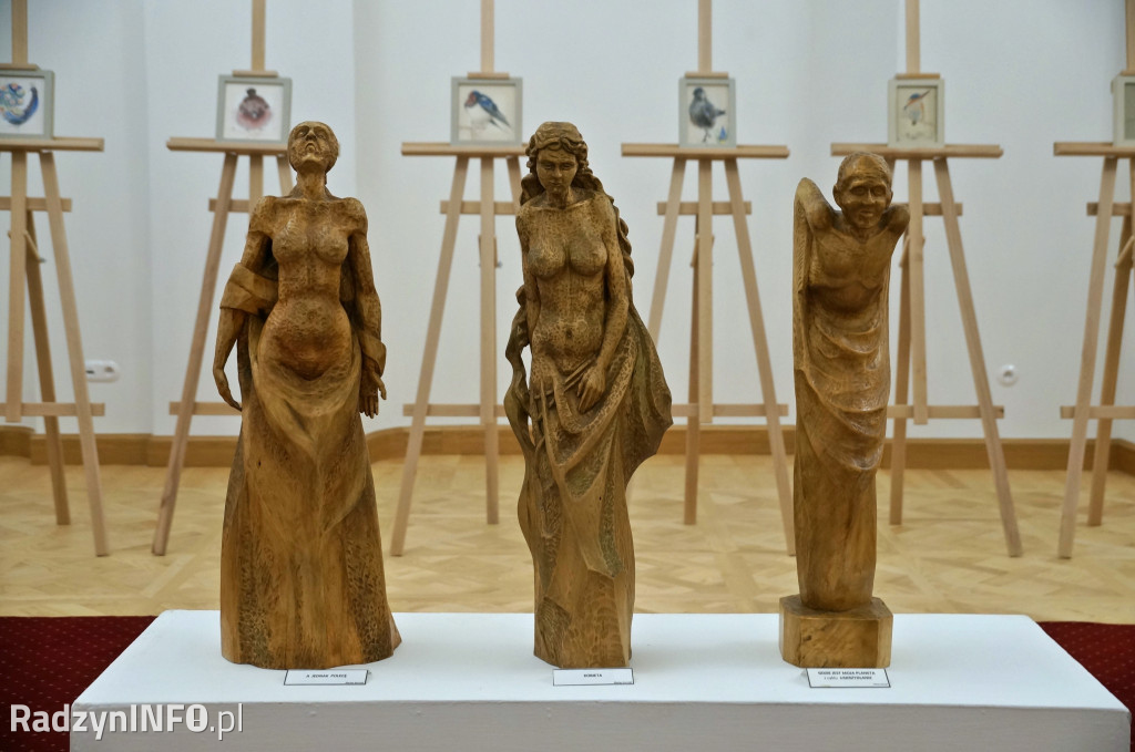 Wystawy radzyńskich artystów w pałacu Potockich