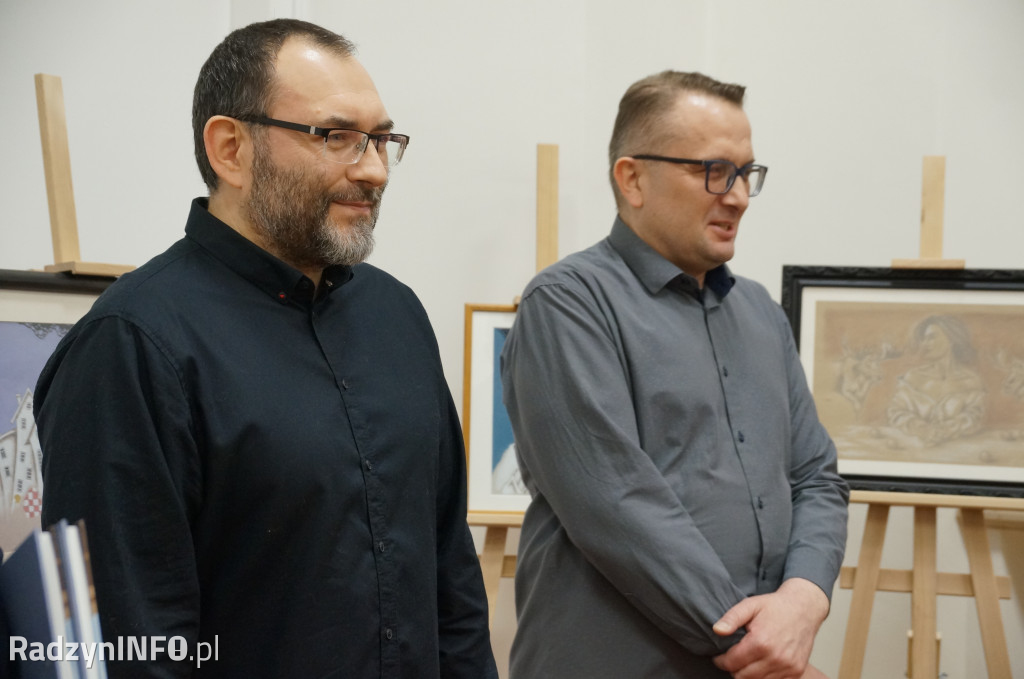Wystawy radzyńskich artystów w pałacu Potockich
