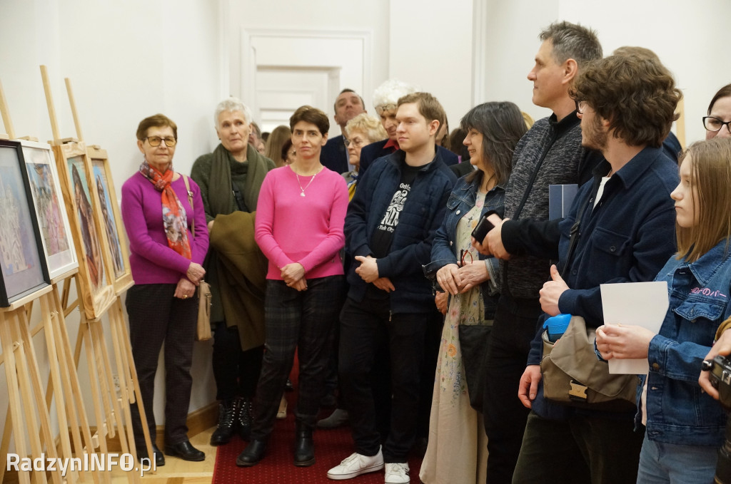 Wystawy radzyńskich artystów w pałacu Potockich
