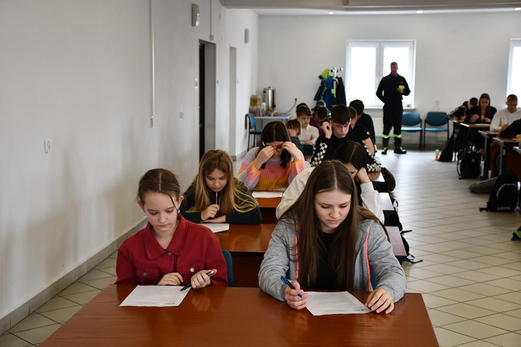 Powiatowe eliminacje turnieju wiedzy pożarniczej