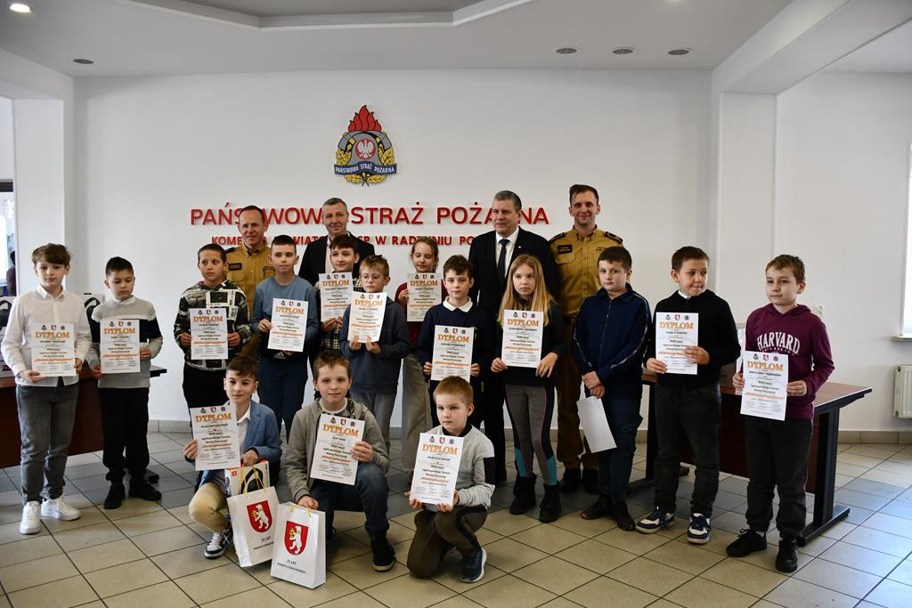 Powiatowe eliminacje turnieju wiedzy pożarniczej