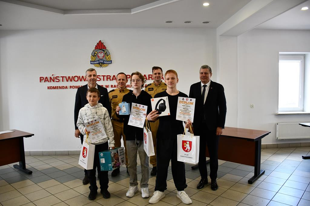 Powiatowe eliminacje turnieju wiedzy pożarniczej