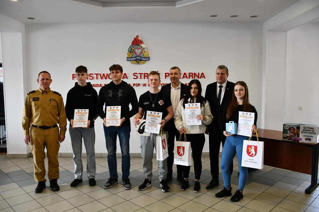 Powiatowe eliminacje turnieju wiedzy pożarniczej