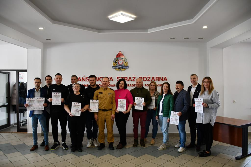 Powiatowe eliminacje turnieju wiedzy pożarniczej