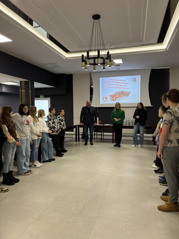 Gminne eliminacje turnieju wiedzy o pożarnictwie