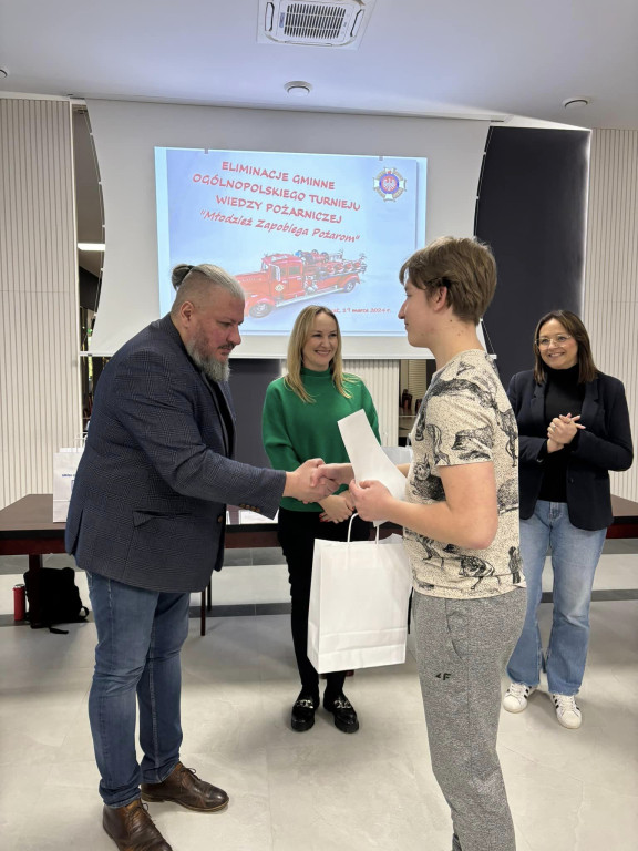 Gminne eliminacje turnieju wiedzy o pożarnictwie