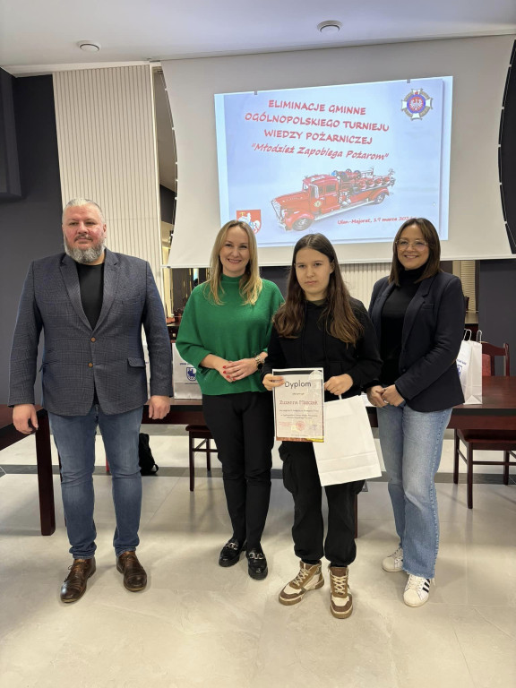 Gminne eliminacje turnieju wiedzy o pożarnictwie