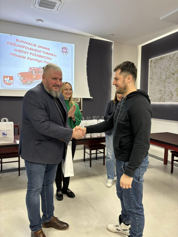 Gminne eliminacje turnieju wiedzy o pożarnictwie