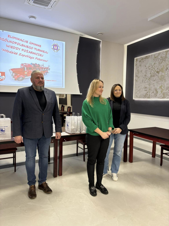 Gminne eliminacje turnieju wiedzy o pożarnictwie