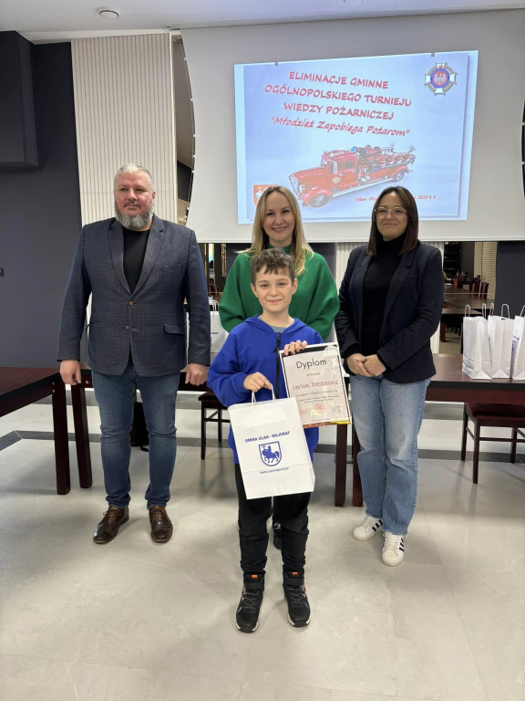 Gminne eliminacje turnieju wiedzy o pożarnictwie