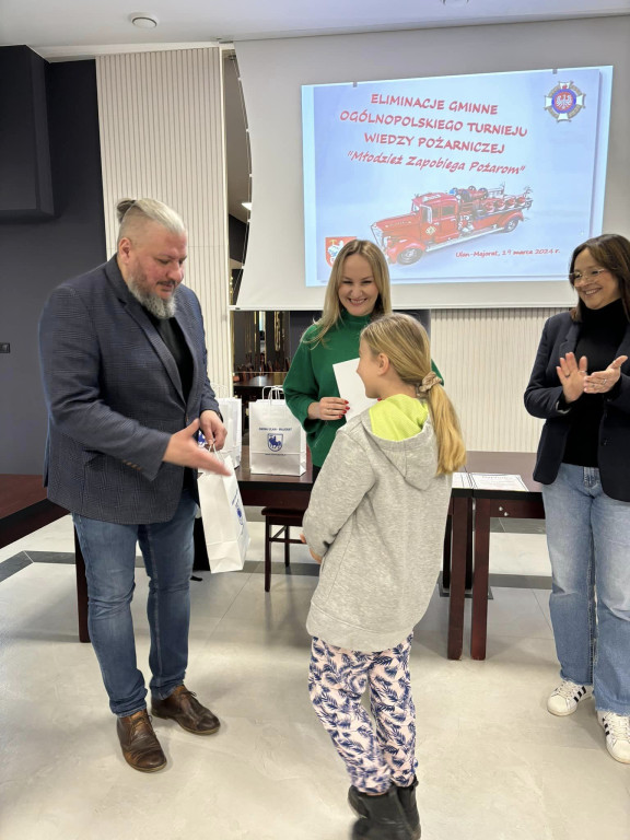 Gminne eliminacje turnieju wiedzy o pożarnictwie