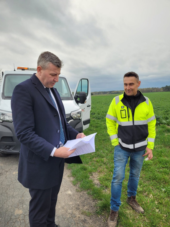 Początek remontu ul. Wiskowskiej w Komarówce