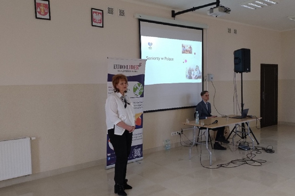 Delegacja z gminy Wohyń na konferencji w Staninie