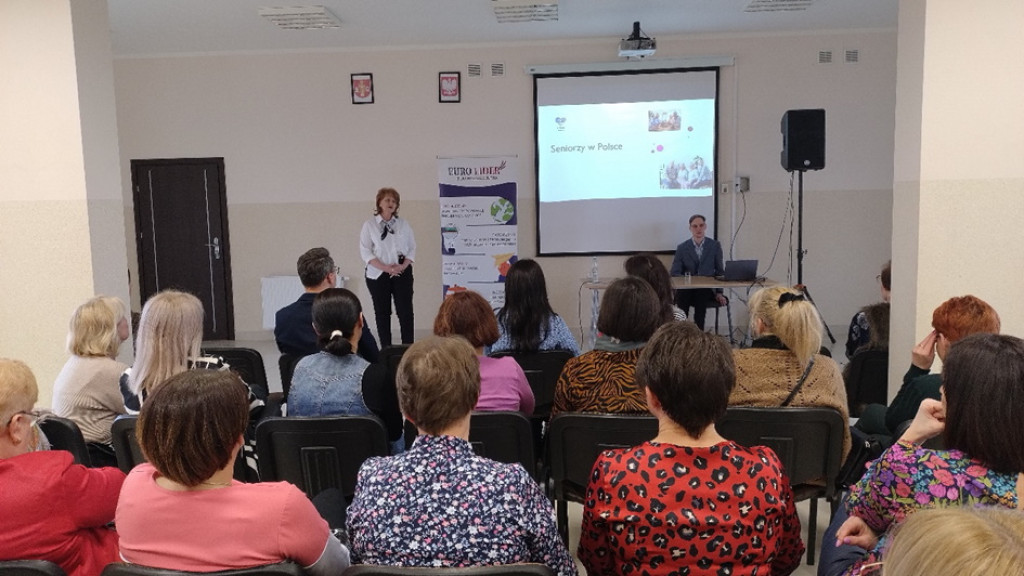 Delegacja z gminy Wohyń na konferencji w Staninie