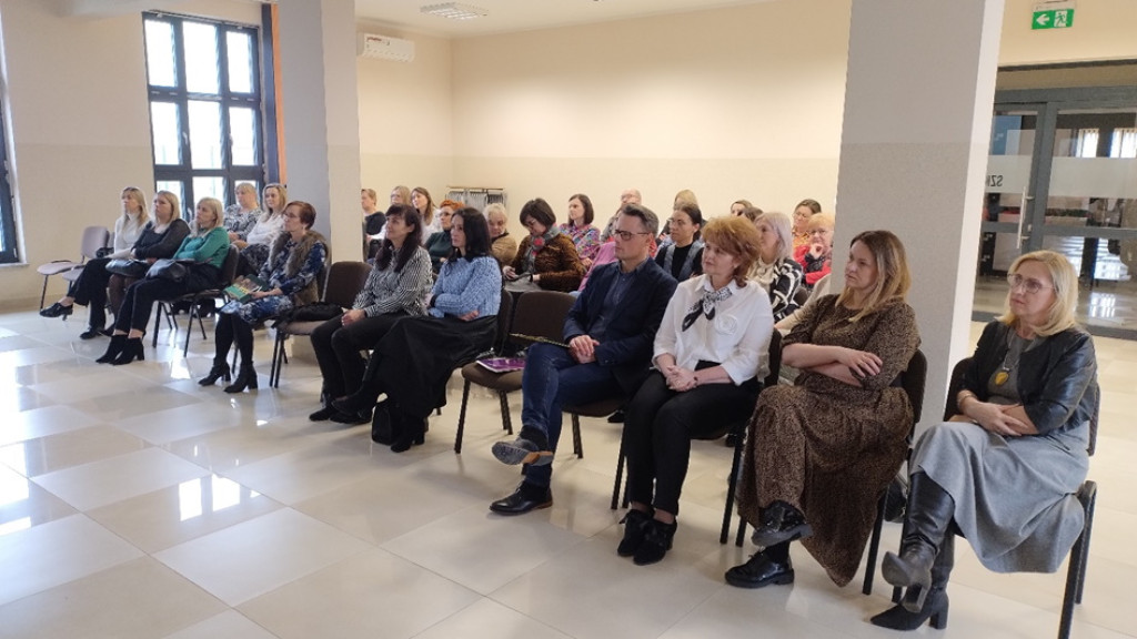 Delegacja z gminy Wohyń na konferencji w Staninie