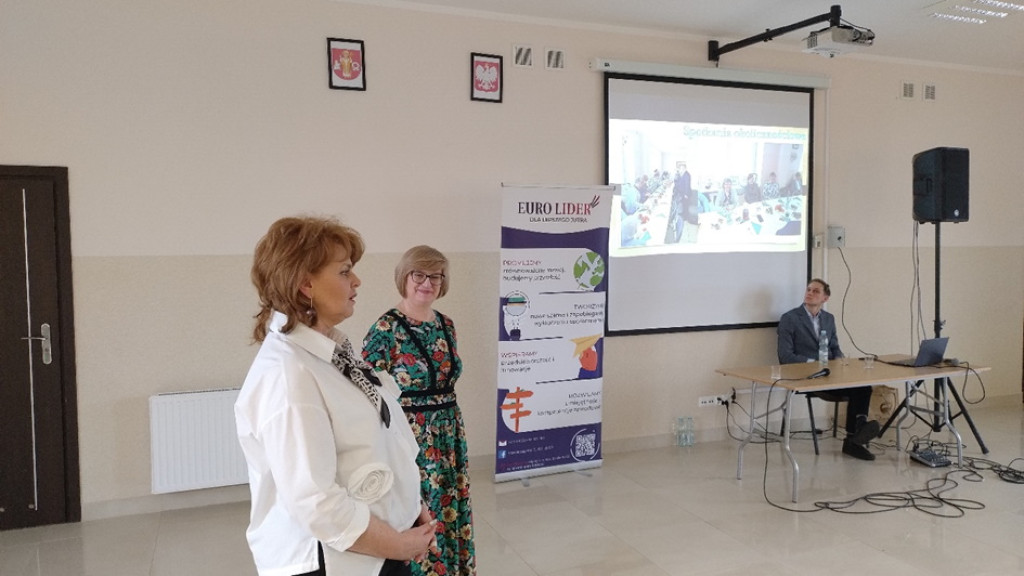 Delegacja z gminy Wohyń na konferencji w Staninie