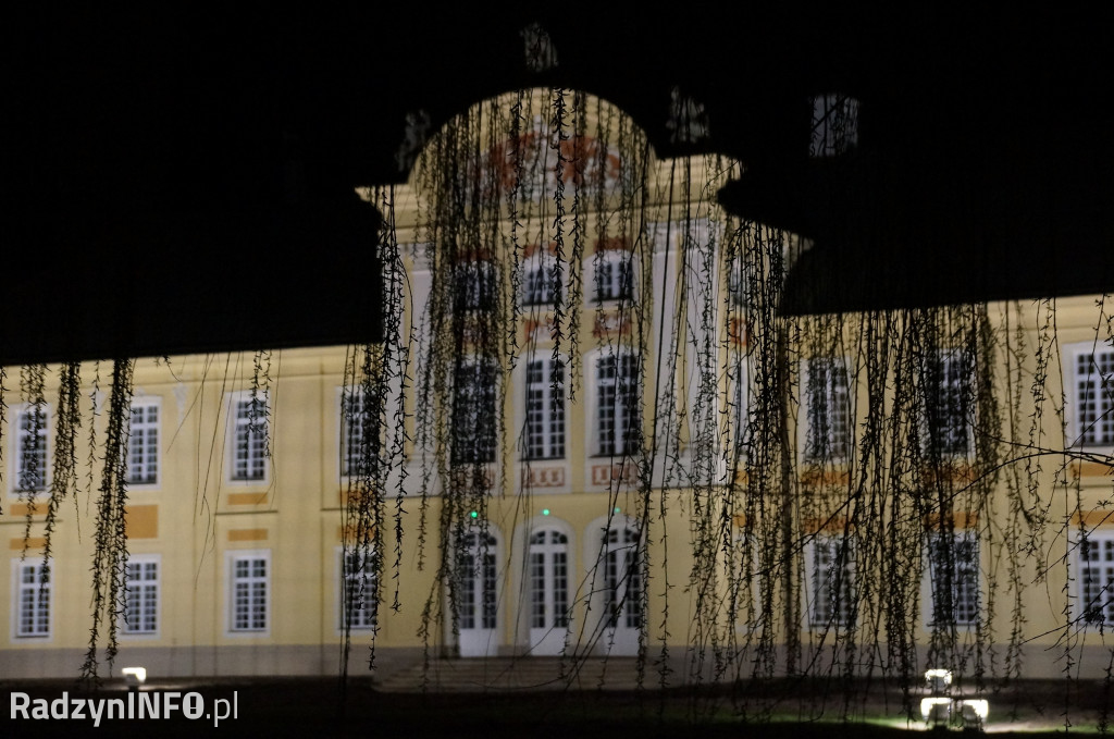 Podświetlenie pałacu Potockich