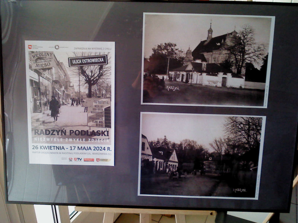 Wystawa starych zdjęć ul. Ostrowieckiej