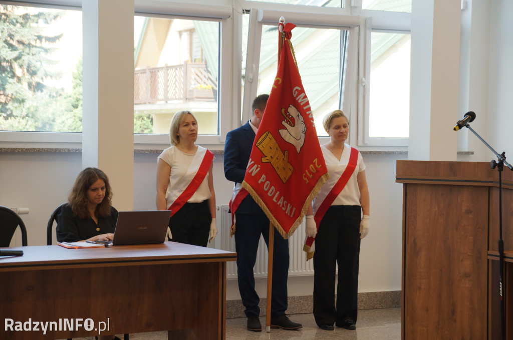 Pierwsza sesja Rady Gminy Radzyń Podlaski