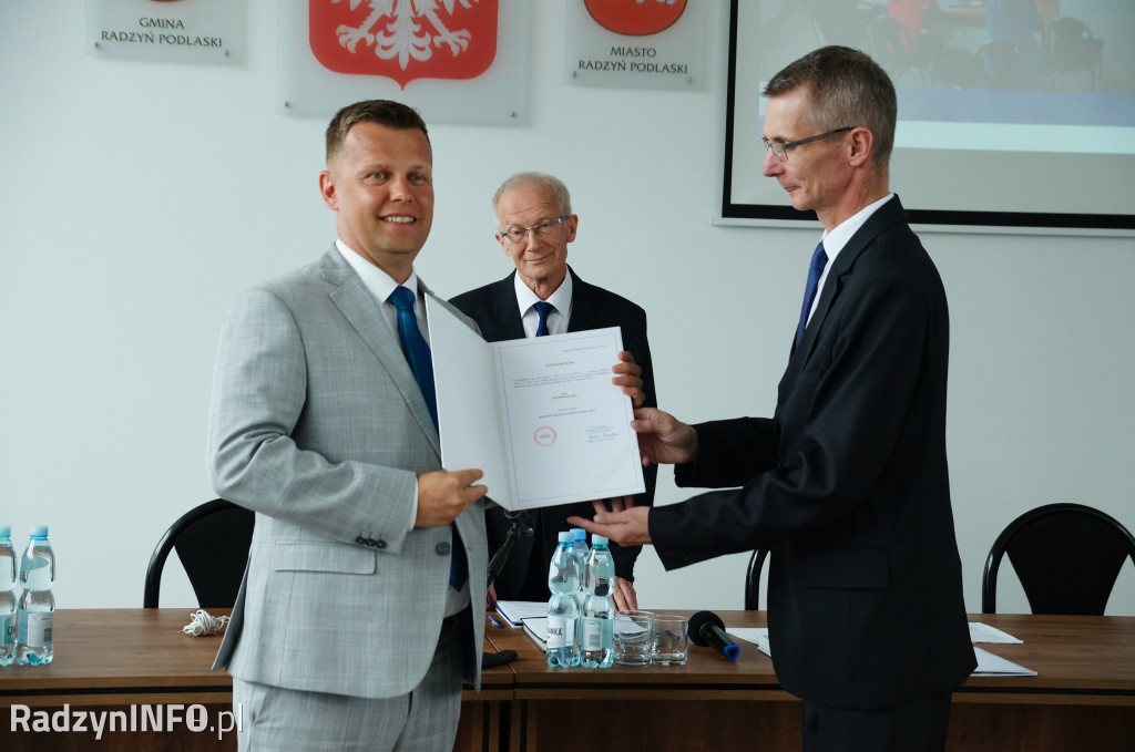 Pierwsza sesja Rady Miasta Radzyń Podlaski