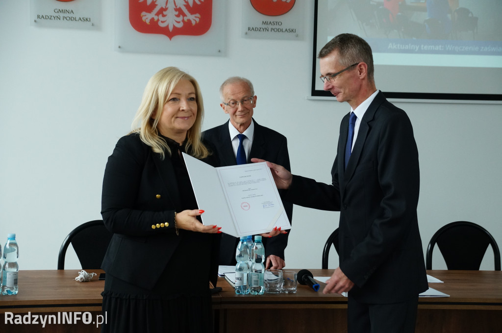 Pierwsza sesja Rady Miasta Radzyń Podlaski