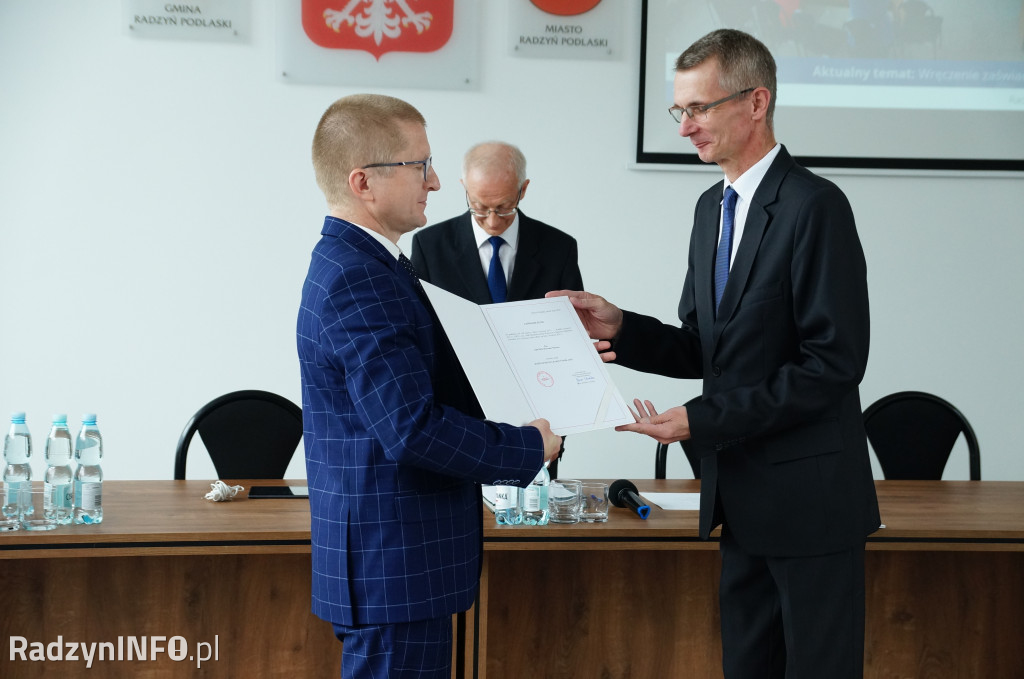 Pierwsza sesja Rady Miasta Radzyń Podlaski