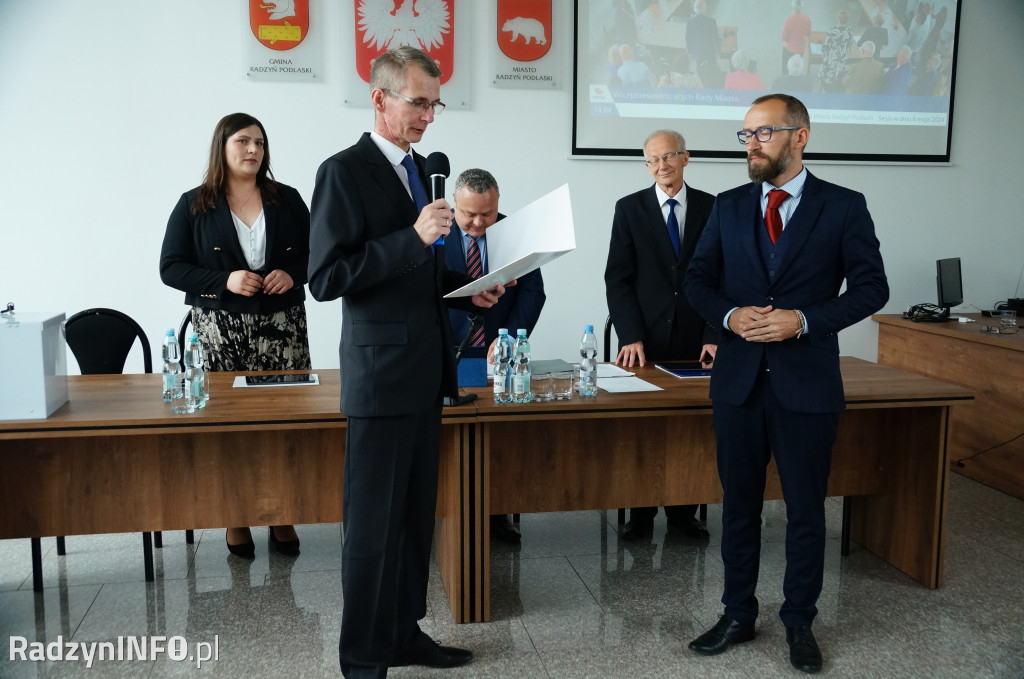 Pierwsza sesja Rady Miasta Radzyń Podlaski
