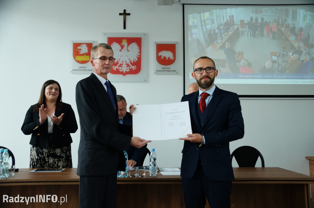 Pierwsza sesja Rady Miasta Radzyń Podlaski