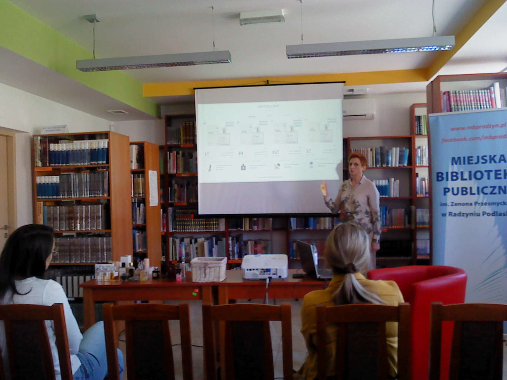 Spotkanie z Jolantą Dymowską w MBP