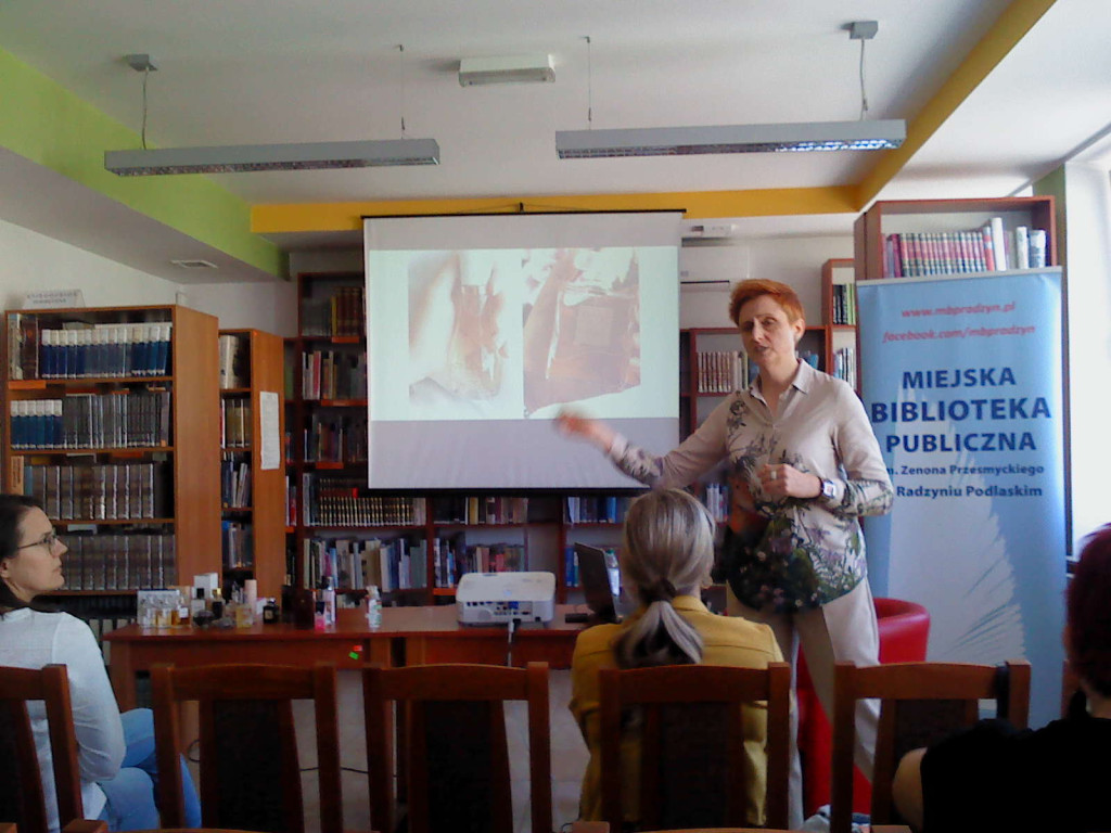 Spotkanie z Jolantą Dymowską w MBP