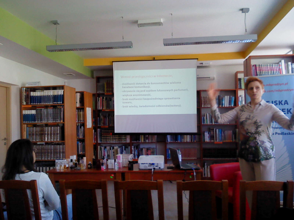 Spotkanie z Jolantą Dymowską w MBP