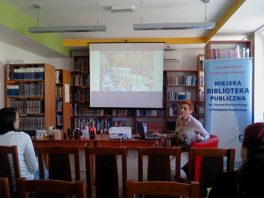 Spotkanie z Jolantą Dymowską w MBP