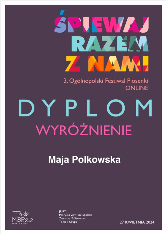 Wokaliści z GOK-u w Ulanie na konkursie