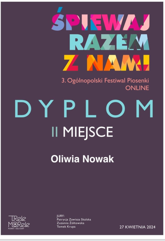 Wokaliści z GOK-u w Ulanie na konkursie